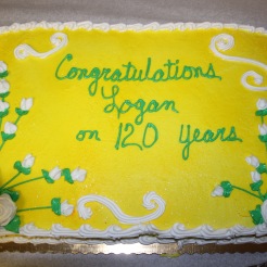120th anniv cake